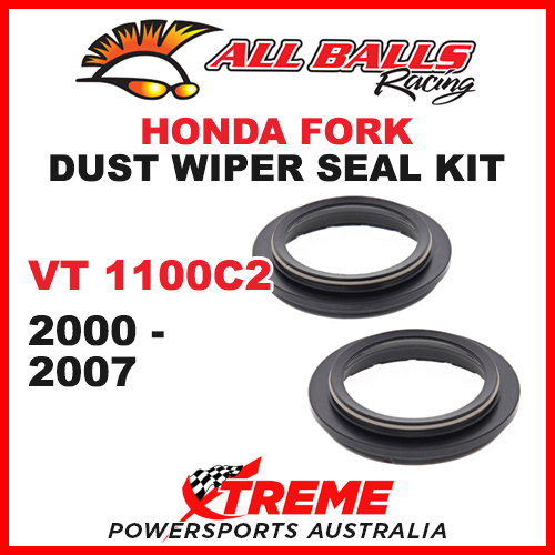 All Balls 57-107 Honda VT 1100C2 2000-2007 Fork Dust Wiper Seal Kit 41x53.5x12