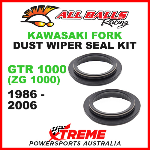 All Balls 57-107 Kawasaki GTR1000 1986-2006 Fork Dust Wiper Seal Kit 41x53.5x12