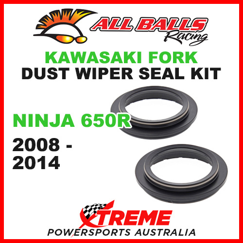 All Balls 57-107 Kawasaki Ninja 65R 2008-2014 Fork Dust Wiper Seal Kit 41x53.5x12