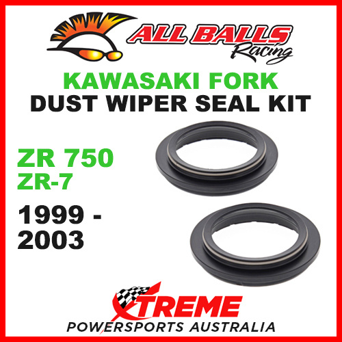 All Balls 57-107 Kawasaki ZR750 1999-2003 Fork Dust Wiper Seal Kit 41x53.5x12