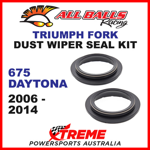 57-107 Triumph 675 Daytona 2006-2014 Fork Dust Wiper Seal Kit 41x53.5x12