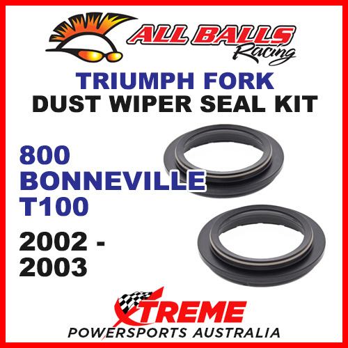 57-107 Triumph 800 Bonneville T100 2002-2003 Fork Dust Wiper Seal Kit 41x53.5x12