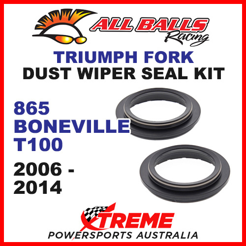 57-107 Triumph 865 Bonnevile T100 2006-2014 Fork Dust Wiper Seal Kit 41x53.5x12