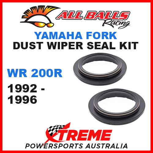 All Balls 57-107 Yamaha WR 200R 1992-1996 Fork Dust Wiper Seal Kit
