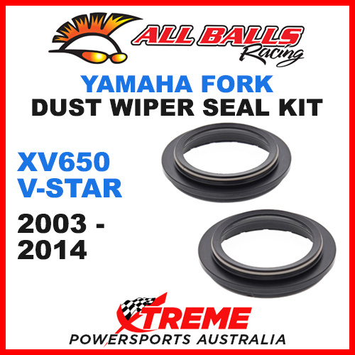 57-107 Yamaha XVS650 V-Star 2003-2014 Fork Dust Wiper Seal Kit 41x53.5x12