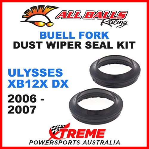 57-108-1 Buell Ulysses XB12X DX 2006-2007 Fork Dust Wiper Seal Kit 43x54