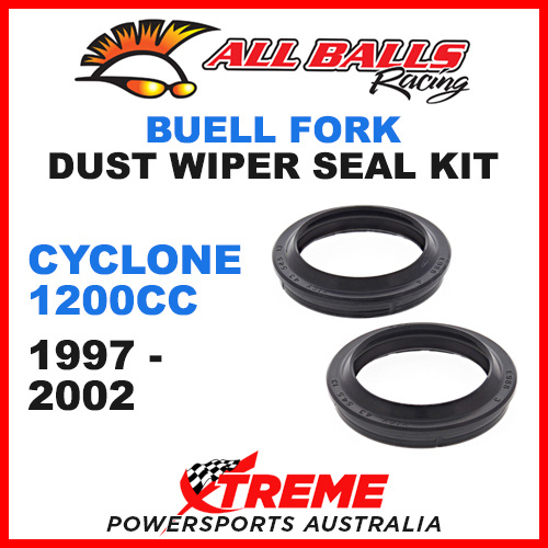 57-108 Buell Cyclone 1200cc 1997-2002 Fork Dust Wiper Seal Kit 43x54