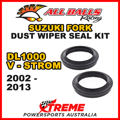 All Balls 57-108 For Suzuki DL1000 V-Strom 2002-2013 Fork Dust Wiper Seal Kit 43x54