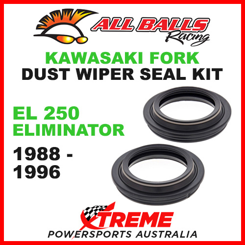 57-110 Kawasaki EL250 Eliminator 1988-1996 Fork Dust Wiper Seal Kit 36x48