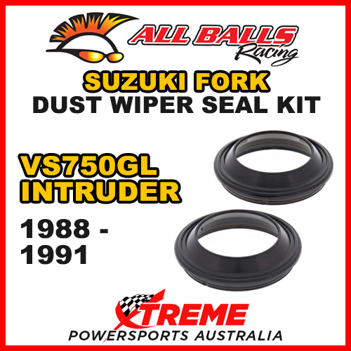 All Balls 57-111 For Suzuki VS750GL Intruder 1988-1991 Fork Dust Wiper Seal Kit 39x52