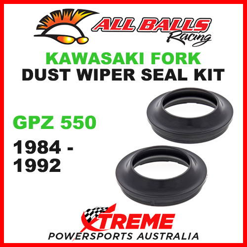 All Balls 57-112 Kawasaki GPZ550 1984-1992 Fork Dust Wiper Seal Kit 35x48