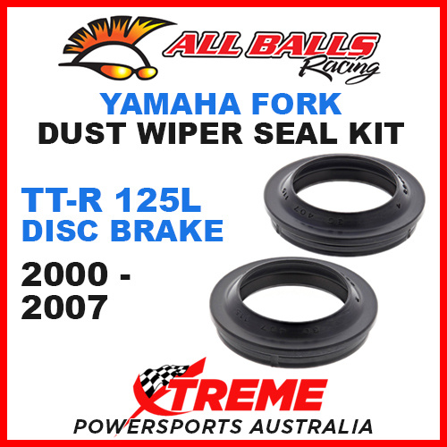 All Balls 57-114 Yamaha TTR 125 Disc Brake 2000-2007 Fork Dust Wiper Seal Kit
