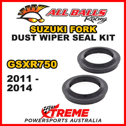 All Balls 57-115 For Suzuki GSXR750 2011-2014 Fork Dust Wiper Seal Kit 41x54