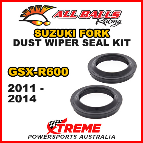 All Balls 57-115 For Suzuki GSX-R600 2011-2014 Fork Dust Wiper Seal Kit 41x54