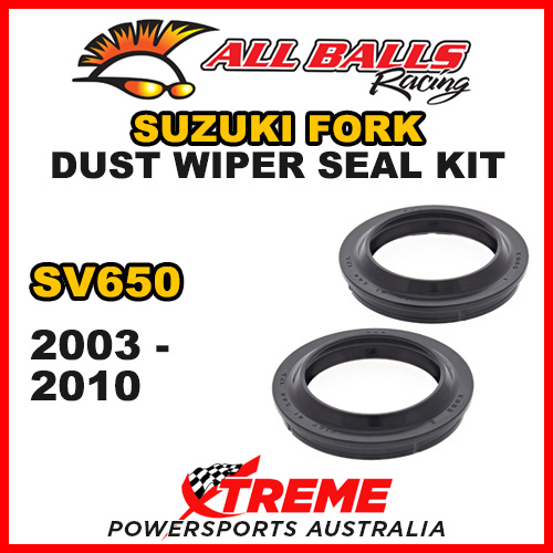 All Balls 57-115 For Suzuki SV650 2003-2010 Fork Dust Wiper Seal Kit 41x54