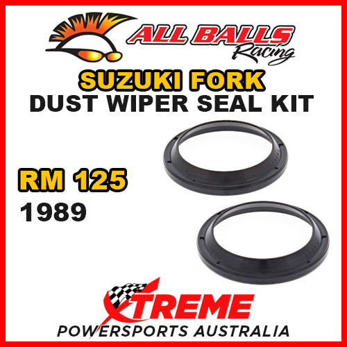 All Balls 57-116 For Suzuki RM125 RM 125 1989 Fork Dust Wiper Seal Kit 46x58