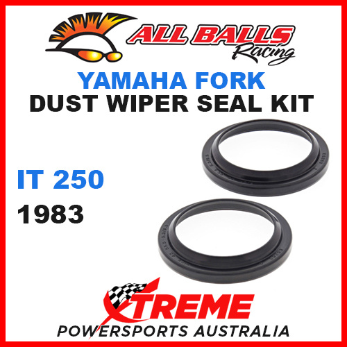 All Balls 57-117 Yamaha IT 250 1983 Fork Dust Wiper Seal Kit