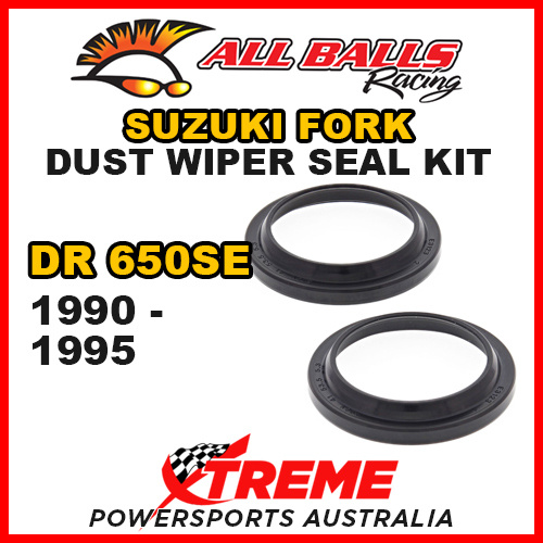 All Balls 57-118 For Suzuki DR650SE 1990-1995 Fork Dust Wiper Seal Kit 41x53