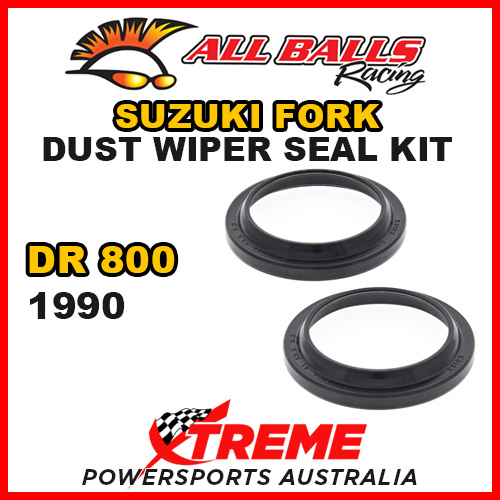 All Balls 57-118 For Suzuki DR800 DR 800 1990 Fork Dust Wiper Seal Kit 41x53