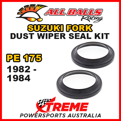 All Balls 57-119 For Suzuki PE175 PE 175 1982-1984 Fork Dust Wiper Seal Kit 38x50