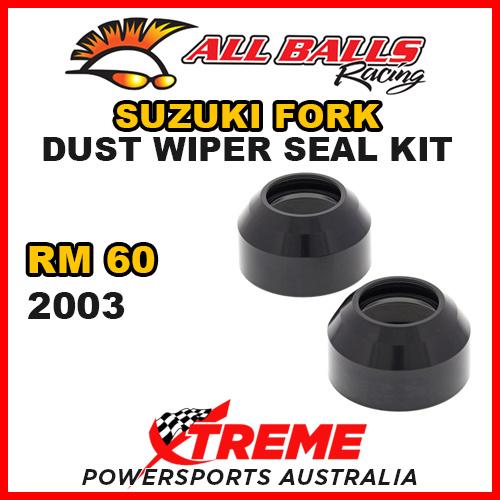 All Balls 57-124 For Suzuki RM60 RM 60 2003 Fork Dust Wiper Seal Kit 30mm ID