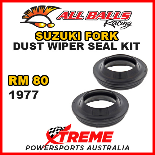 All Balls 57-126 For Suzuki RM80 RM 80 1977 Fork Dust Wiper Seal Kit 27x39