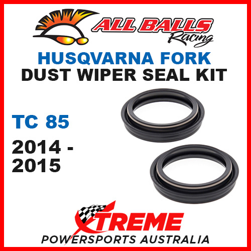 All Balls 57-137 Husqvarna TC85 TC 85 2014-2015 Fork Dust Wiper Seal Kit