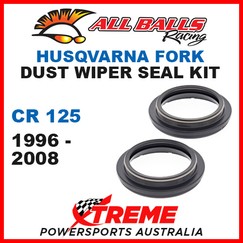 All Balls 57-138 Husqvarna CR125 CR 125 1996-2008 Fork Dust Wiper Seal Kit