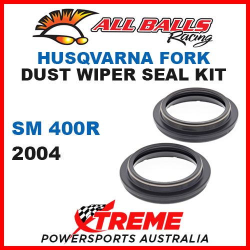 All Balls 57-138 Husqvarna SM400R SM 400R 2004 Fork Dust Wiper Seal Kit
