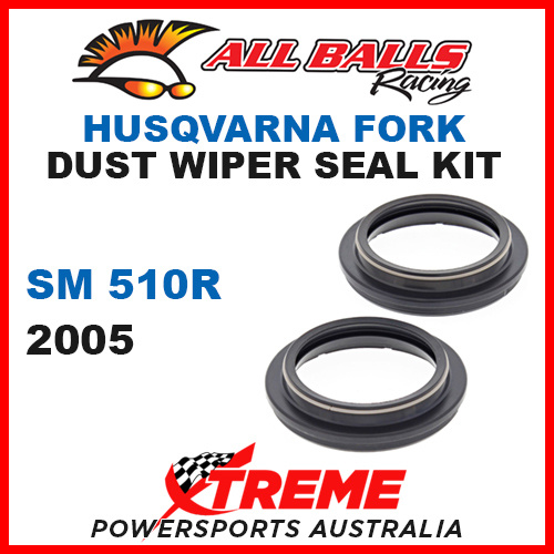 All Balls 57-138 Husqvarna SM510R SM 510R 2005 Fork Dust Wiper Seal Kit