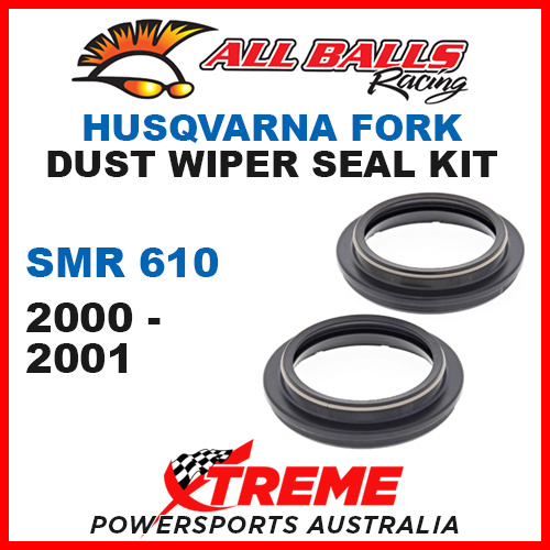 All Balls 57-138 Husqvarna SMR610 SMR 610 2000-2001 Fork Dust Wiper Seal Kit
