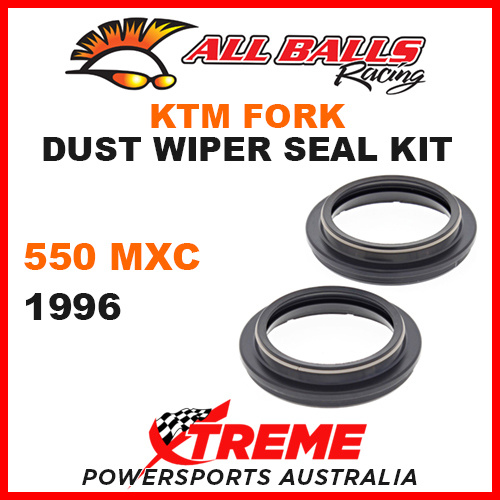 All Balls 57-138 KTM 550MXC 550 MXC 1996 Fork Dust Wiper Seal Kit