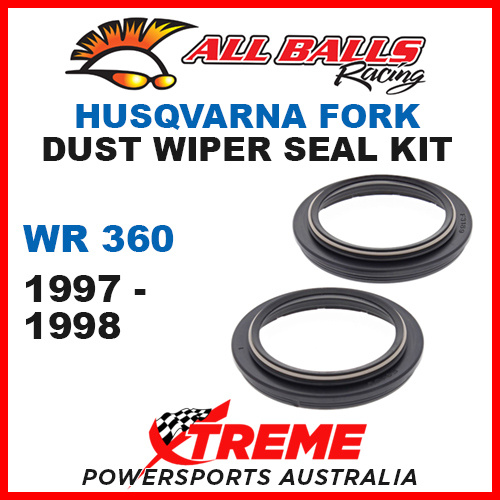 All Balls 57-140 Husqvarna WR360 WR 360 1997-1998 Fork Dust Wiper Seal Kit