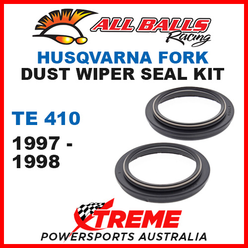 All Balls 57-140 Husqvarna TE410 TE 410 1997-1998 Fork Dust Wiper Seal Kit