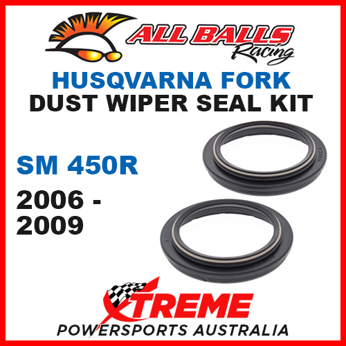 All Balls 57-140 Husqvarna SM450R SM 450R 2006-2009 Fork Dust Wiper Seal Kit