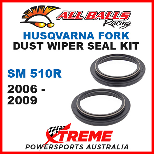 All Balls 57-140 Husqvarna SM510R SM 510R 2006-2009 Fork Dust Wiper Seal Kit