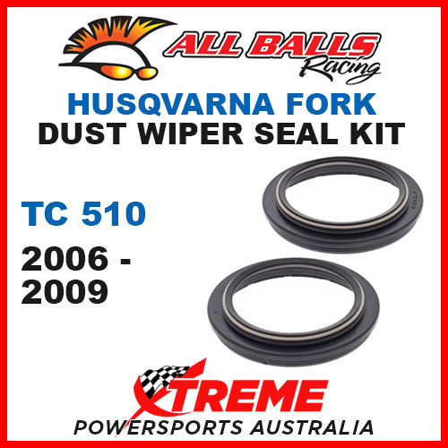 All Balls 57-140 Husqvarna TC510 TC 510 2006-2009 Fork Dust Wiper Seal Kit