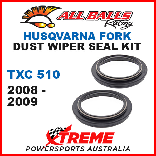 All Balls 57-140 Husqvarna TXC510 TXC 510 2008-2009 Fork Dust Wiper Seal Kit