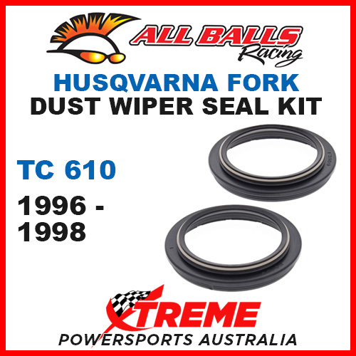 All Balls 57-140 Husqvarna TC610 TC 610 1996-1998 Fork Dust Wiper Seal Kit