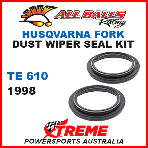 All Balls 57-140 Husqvarna TE610 TE 610 1998 Fork Dust Wiper Seal Kit