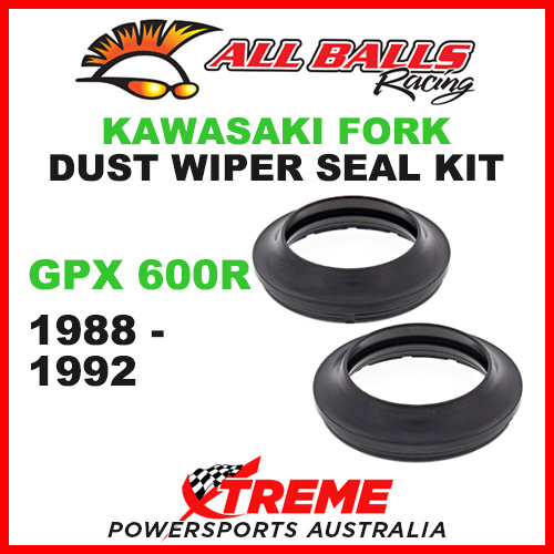 All Balls 57-153 Kawasaki GPX600R 1988-1992 Fork Dust Wiper Seal Kit