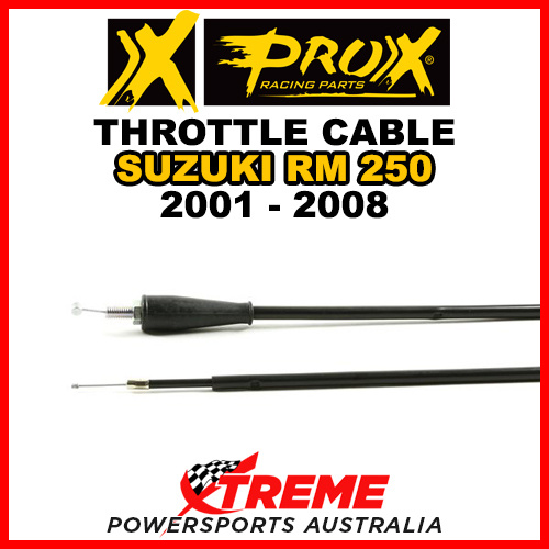 ProX For Suzuki RM250 RM 250 2001-2008 Throttle Cable 57.53.111023