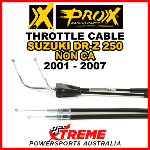 ProX For Suzuki DR-Z250 DR-Z 250 (Non CA) 2001-2007 Throttle Cable 57.53.112013
