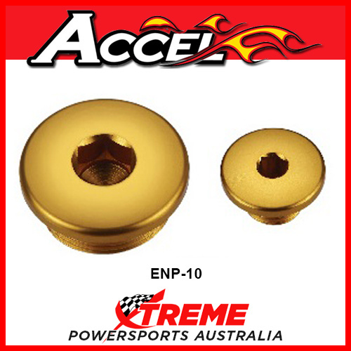 Accel 58.ENP-10 Kawasaki KX 250F 2004-2008 Gold Engine Plug