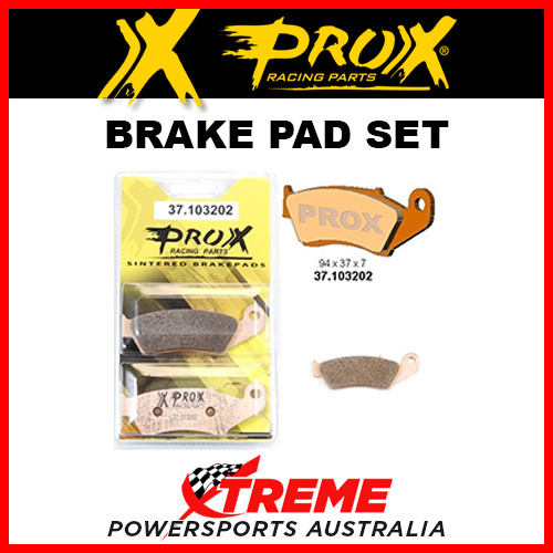 Pro-X 103202 Honda CRF450 X 2005-2019 Sintered Front Brake Pad