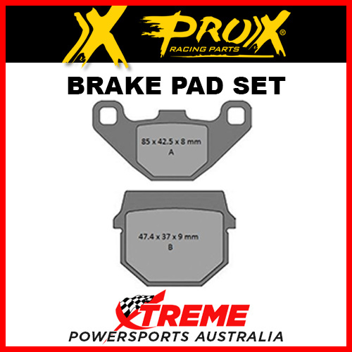 Pro-X 106002 For Suzuki RM80 1986-1995 Sintered Front Brake Pad