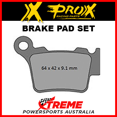 Pro-X 202302 Husqvarna TE250 2006-2013 Sintered Rear Brake Pad