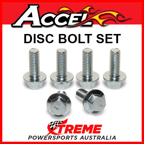 Accel Honda CR125 CR 125 1995-2001 Front Disc Bolt Set 64.ADB5