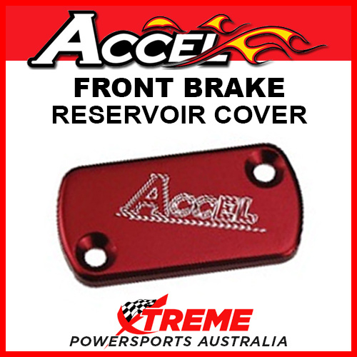 Accel Honda XR650R 2007-2010 Red Front Brake Reservoir Cover 64.FBC-01 