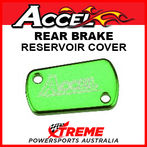 Accel Kawasaki KX125 2003-2005 Green Rear Brake Reservoir Cover 64.RBC-03 